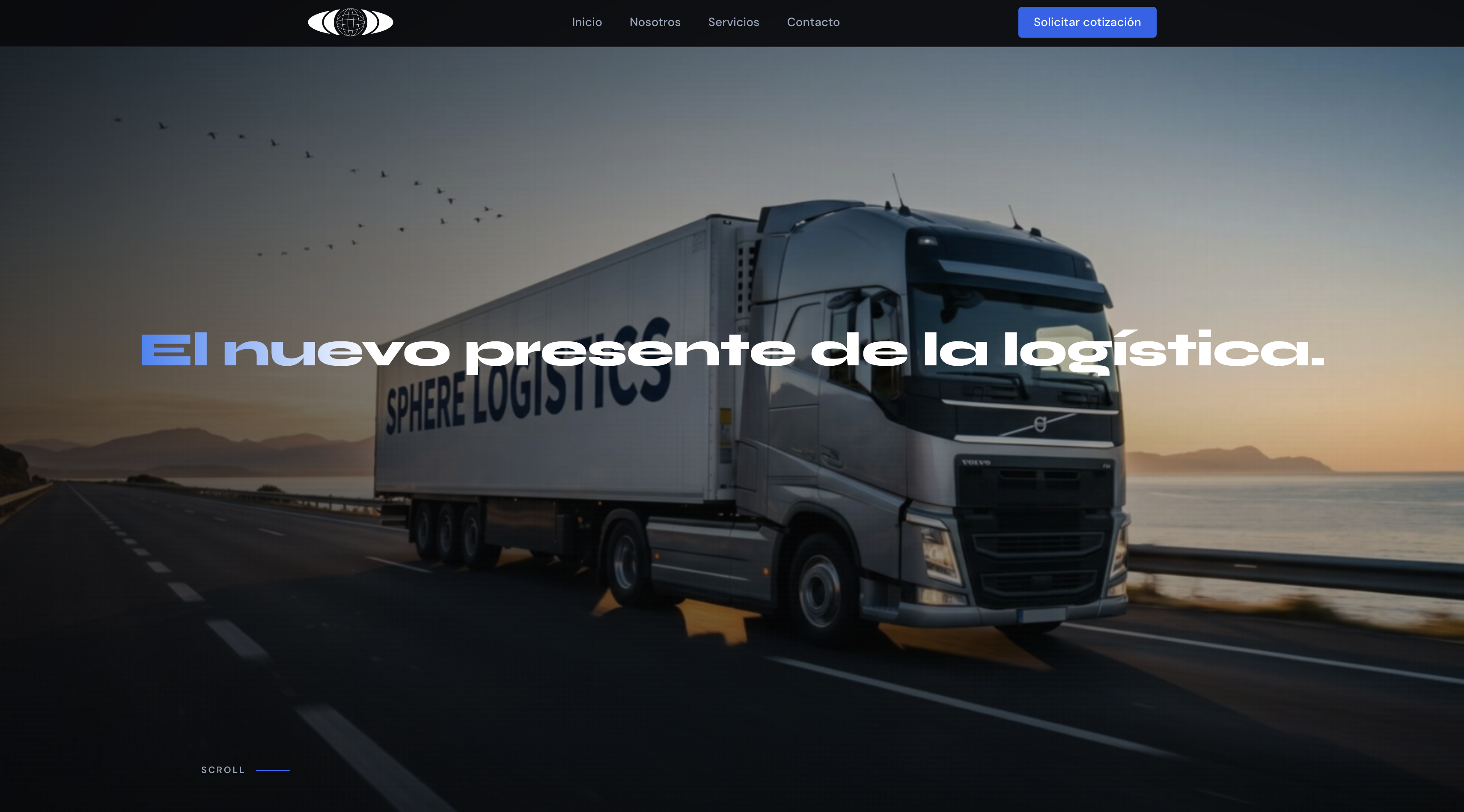 Sphere Logistics — Logística Premium